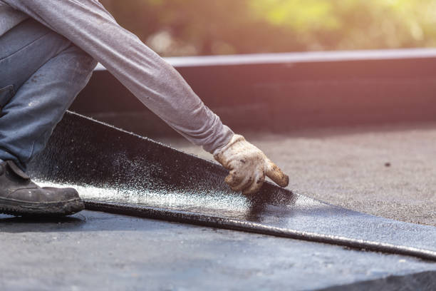 Professional Exterior Waterproofing technician working in Princeton, IN